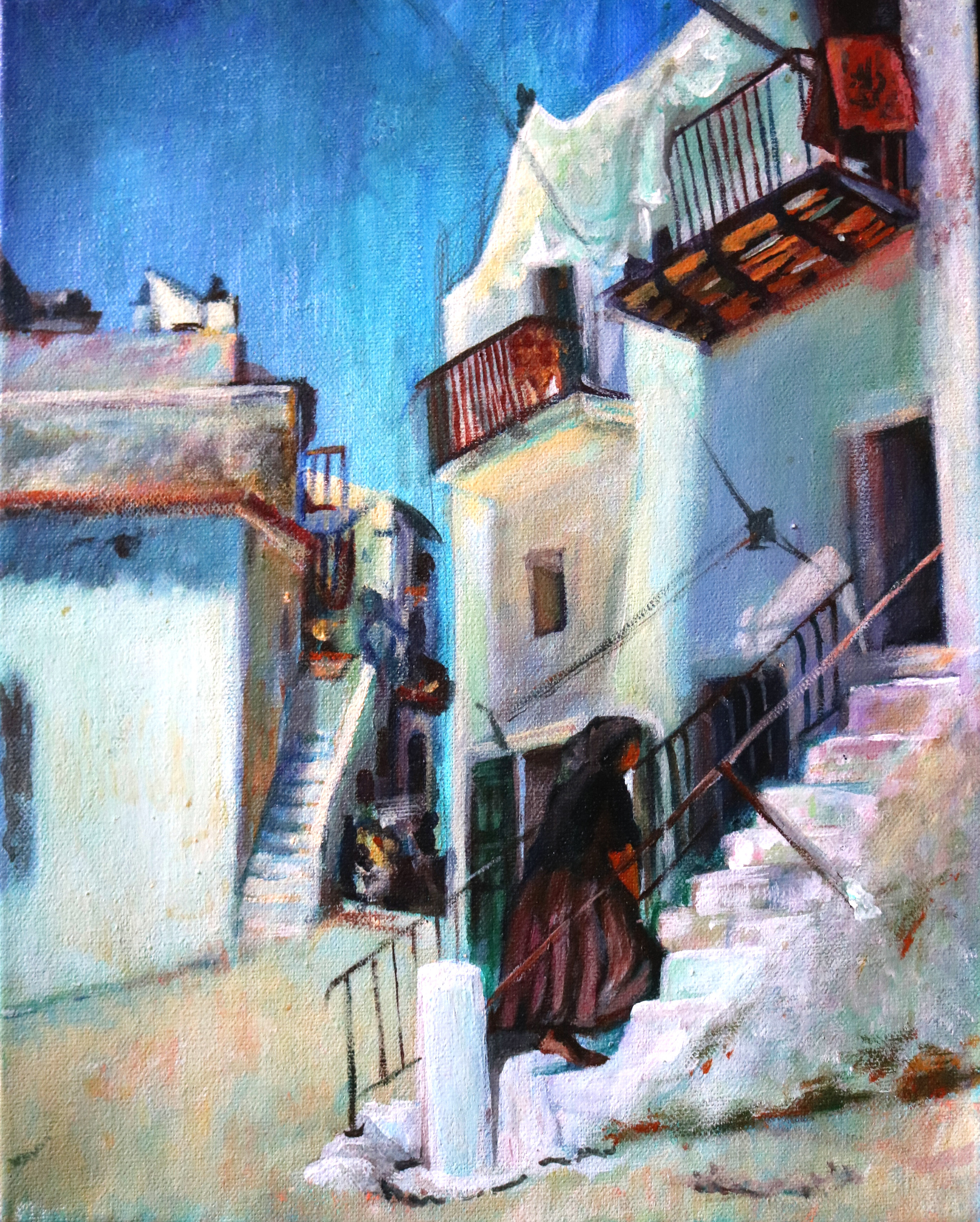 Ibiza Summer — acrylic on canvas